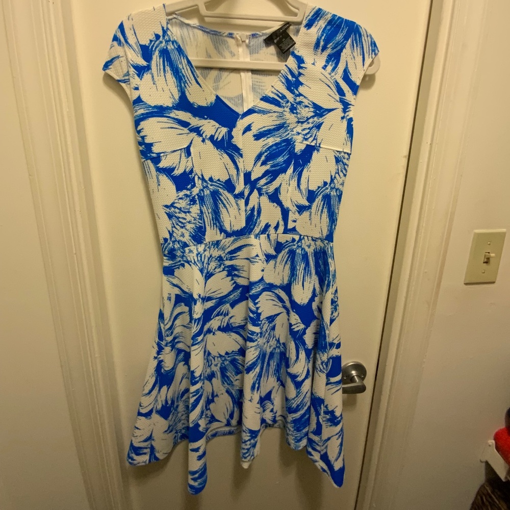 Flower Mini Dress